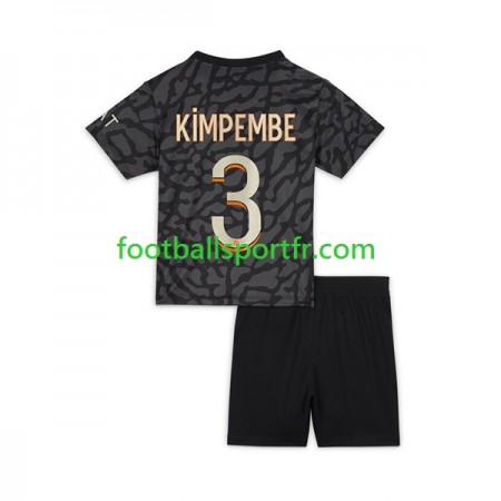 Tenue Paris Saint-Germain Kimpembe 3 Enfant Troisieme 2023-2024 Maillot de Foot
